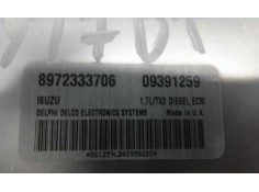 Recambio de centralita motor uce para opel astra g berlina club   |   12.99 - 12.03 | 1999 - 2003 | 75 cv / 55 kw referencia OEM 2