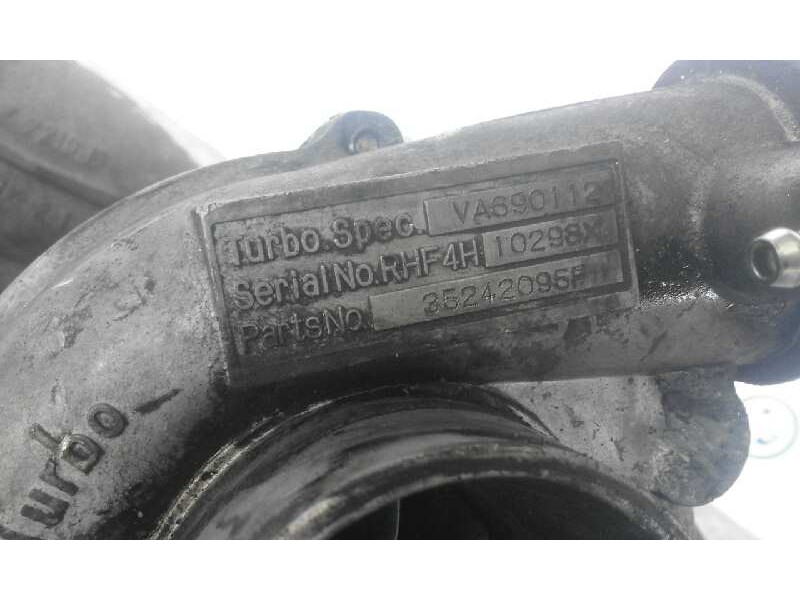 Recambio de turbocompresor para chrysler voyager (rg) 2.5 crd cat   |   0.01 - 0.08 | 2001 - 2008 | 143 cv / 105 kw referencia O