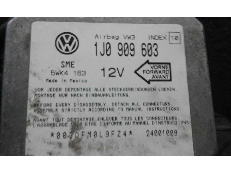 Recambio de centralita airbag para seat ibiza (6k1) stella   |   08.99 - 12.02 | 1999 - 2002 | 68 cv / 50 kw referencia OEM IAM 