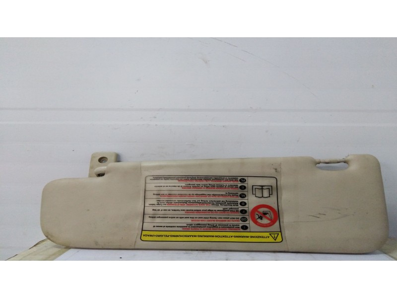 Recambio de parasol derecho para fiat nuova 500 (150) lounge   |   08.07 - 12.15 | 2007 - 2015 | 75 cv / 55 kw referencia OEM IA