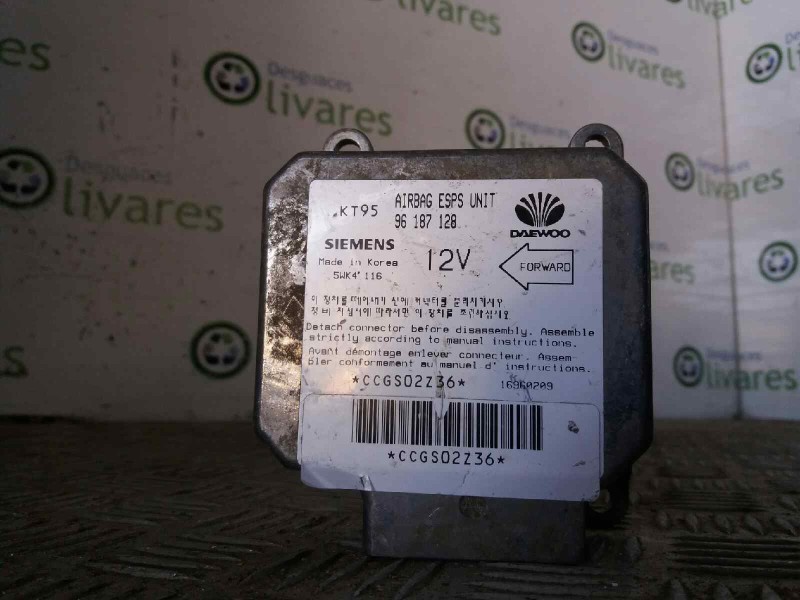 Recambio de centralita airbag para audi a4 berlina (b5) 1.6   |   0.94 - 0.99 | 1994 - 1999 | 101 cv / 74 kw referencia OEM IAM 