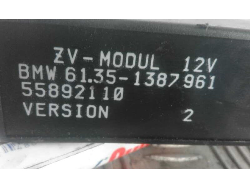 Recambio de modulo electronico para bmw serie 3 berlina (e36) 325td   |   09.91 - 12.98 | 1991 - 1998 | 116 cv / 85 kw referenci