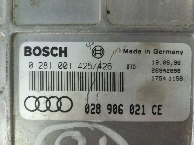 Recambio de centralita motor uce para audi a4 berlina (b5) 1.6   |   0.94 - 0.99 | 1994 - 1999 | 101 cv / 74 kw referencia OEM I