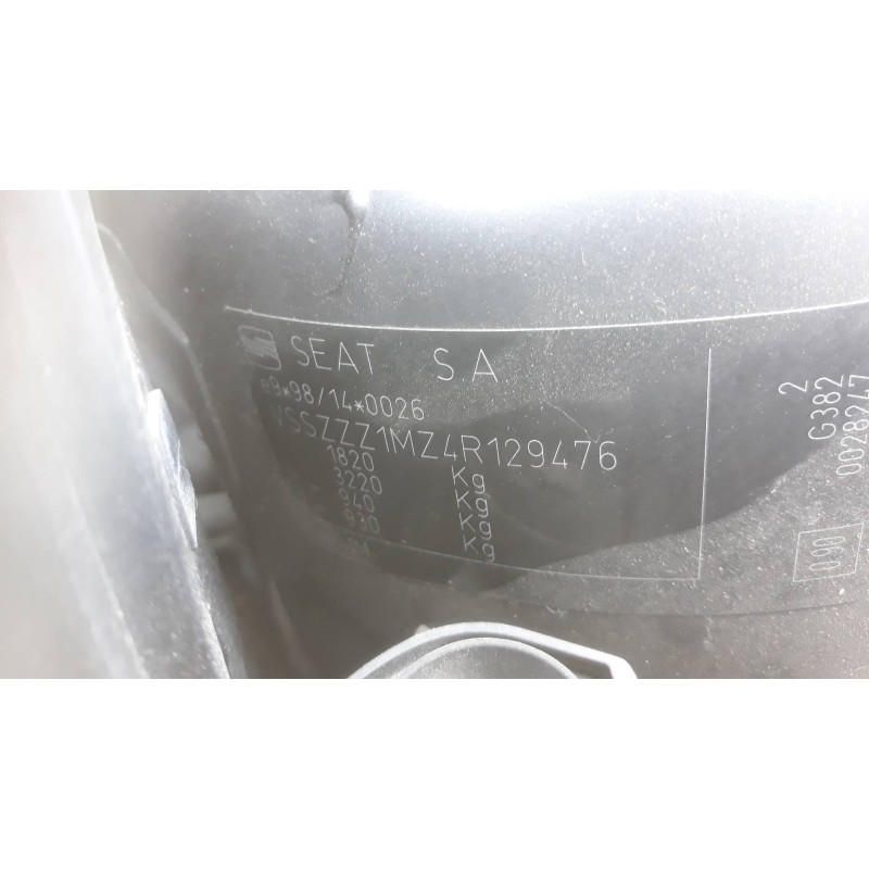 seat toledo (1m2) 1.9 tdi   |   0.99 - ... | 1999 | 110 cv / 81 kw del año 1999