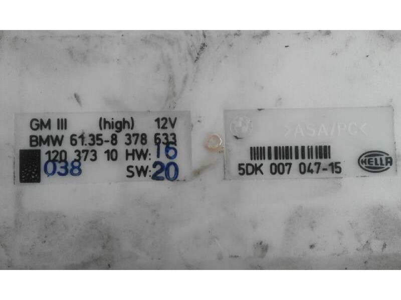 Recambio de modulo electronico para bmw serie 5 berlina (e39) 525tds   |   09.95 - 12.00 | 1995 - 2000 | 143 cv / 105 kw referen