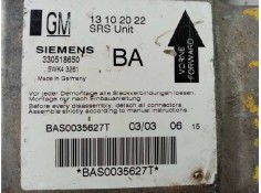 Recambio de centralita airbag para opel vectra b berlina 2.0 dti   |   0.95 - ... | 1995 | 101 cv / 74 kw referencia OEM IAM 5WK 2