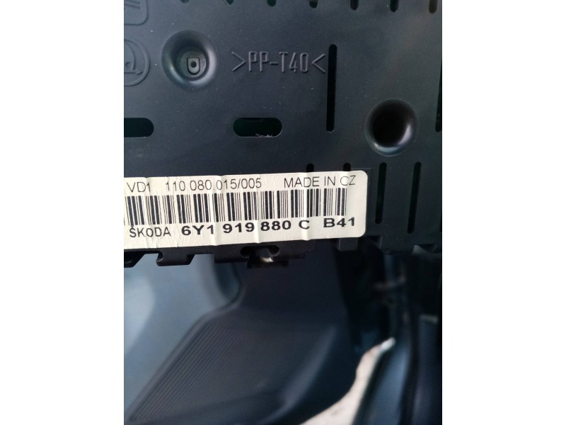 Recambio de cuadro instrumentos para skoda fabia (6y2/6y3) 1.4   |   0.00 - ... | 2000 | 60 cv / 44 kw referencia OEM IAM  6Y191