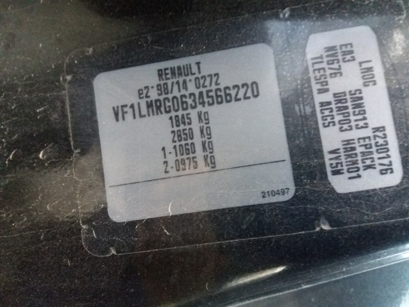 renault megane ii classic berlina 1.9 dci diesel   |   0.03 - ... | 2003 | 120 cv / 88 kw del año 2003