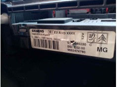 Recambio de caja reles / fusibles para peugeot 206 berlina 1.4 referencia OEM IAM 9652474780 S118085220C  2