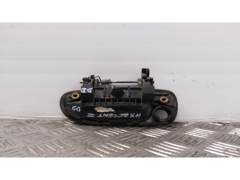 Recambio de maneta exterior delantera derecha para hyundai accent (lc) crdi gl   |   01.02 - 12.06 | 2002 - 2006 | 82 cv / 60 kw
