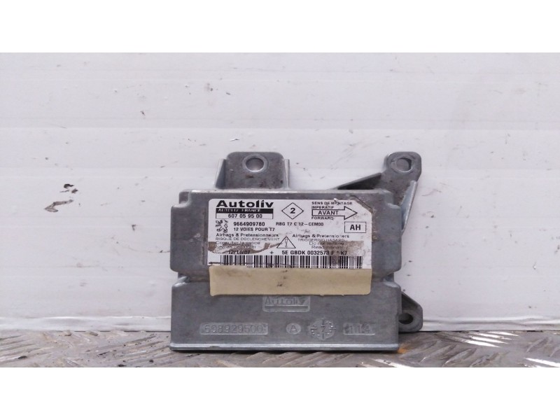 Recambio de centralita airbag para peugeot 308 sport   |   09.07 - 12.10 | 2007 - 2010 | 120 cv / 88 kw referencia OEM IAM 96649 Recambio de centralita airbag para peugeot 308 sport   |   09.07 - 12.10 | 2007 - 2010 | 120 cv / 88 kw referencia OEM IAM 96649