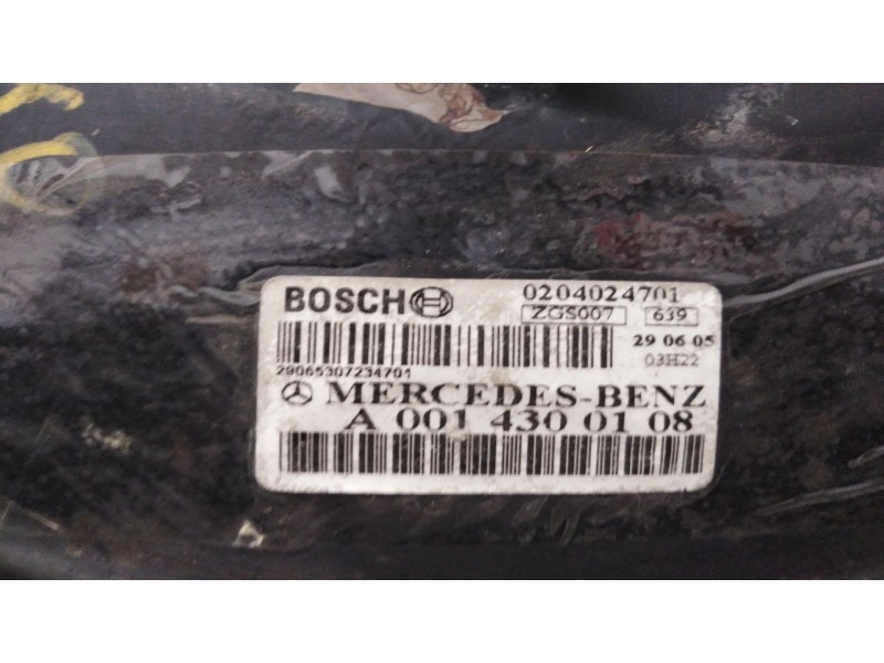 Recambio de servofreno para mercedes vito - basic, combi  (bm 639)    |   ... | 0 referencia OEM IAM A0014300108 0204024701 