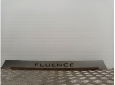 Recambio de moldura piloto matricula para renault fluence    |   ... | 0 referencia OEM IAM 848100022R  