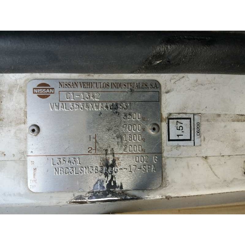 nissan eco - t 100.56/78 kw/e2 3.0 diesel   |   0.96 - ... | 1996 | 106 cv / 78 kw del año 1996