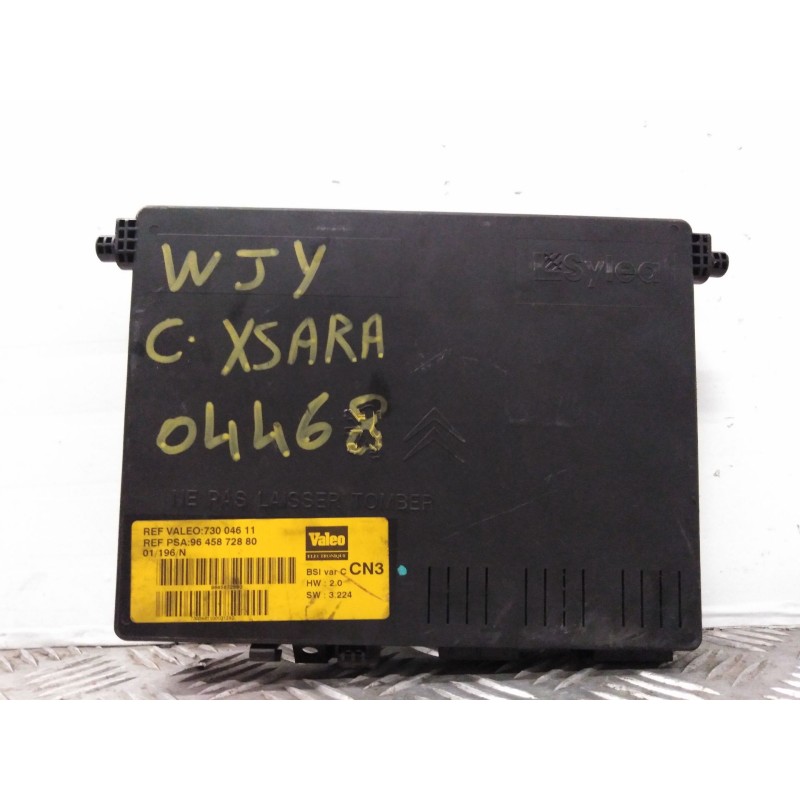 Recambio de caja reles / fusibles para citroen xsara berlina 1.9 d sx   |   12.97 - 12.04 | 1997 - 2004 | 69 cv / 51 kw referenc