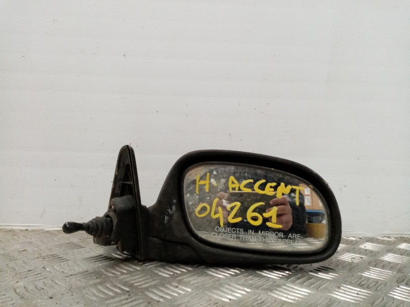 Recambio de retrovisor derecho manual para hyundai accent (x3) 1.3 cat referencia OEM IAM   