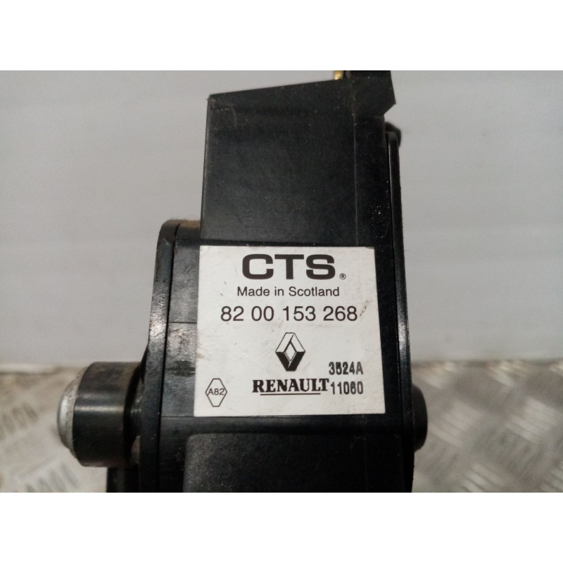 Recambio de potenciometro pedal para renault megane ii berlina 5p 1.6 16v referencia OEM IAM 8200153268   Recambio de potenciometro pedal para renault megane ii berlina 5p 1.6 16v referencia OEM IAM 8200153268