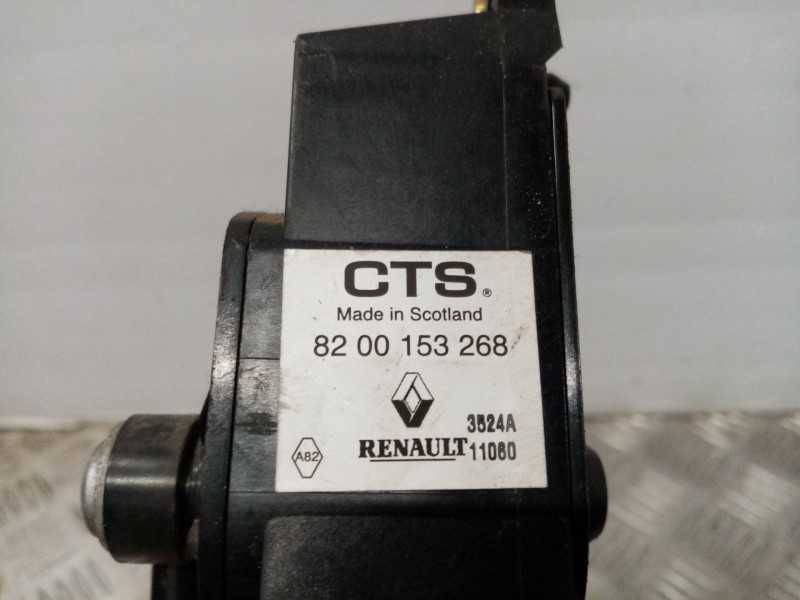 Recambio de potenciometro pedal para renault megane ii berlina 5p 1.6 16v referencia OEM IAM 8200153268   Recambio de potenciometro pedal para renault megane ii berlina 5p 1.6 16v referencia OEM IAM 8200153268