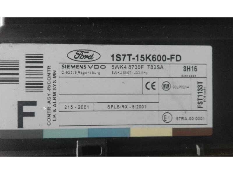 Recambio de modulo electronico para ford focus berlina (cak) trend   |   08.98 - 12.04 | 1998 - 2004 | 101 cv / 74 kw referencia Recambio de modulo electronico para ford focus berlina (cak) trend   |   08.98 - 12.04 | 1998 - 2004 | 101 cv / 74 kw referencia