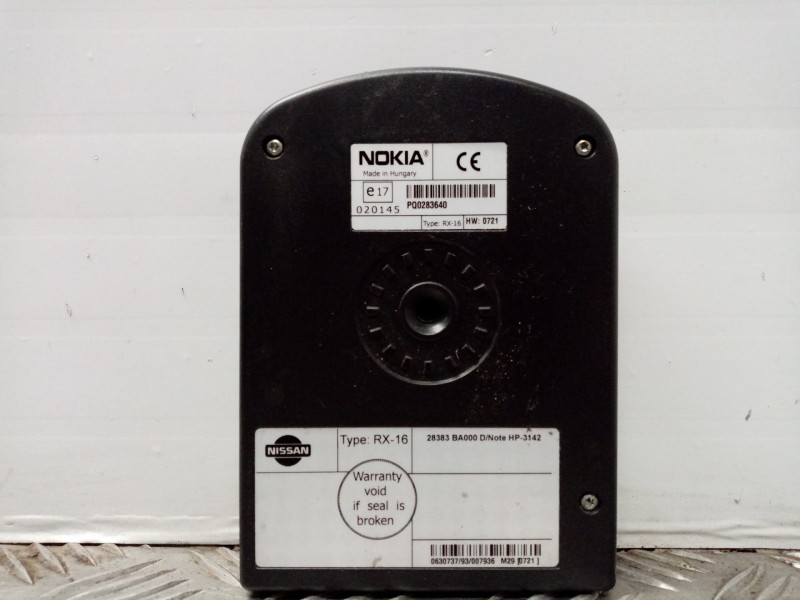 Recambio de modulo electronico para nissan primera berlina (p12) referencia OEM IAM 28383BA000  