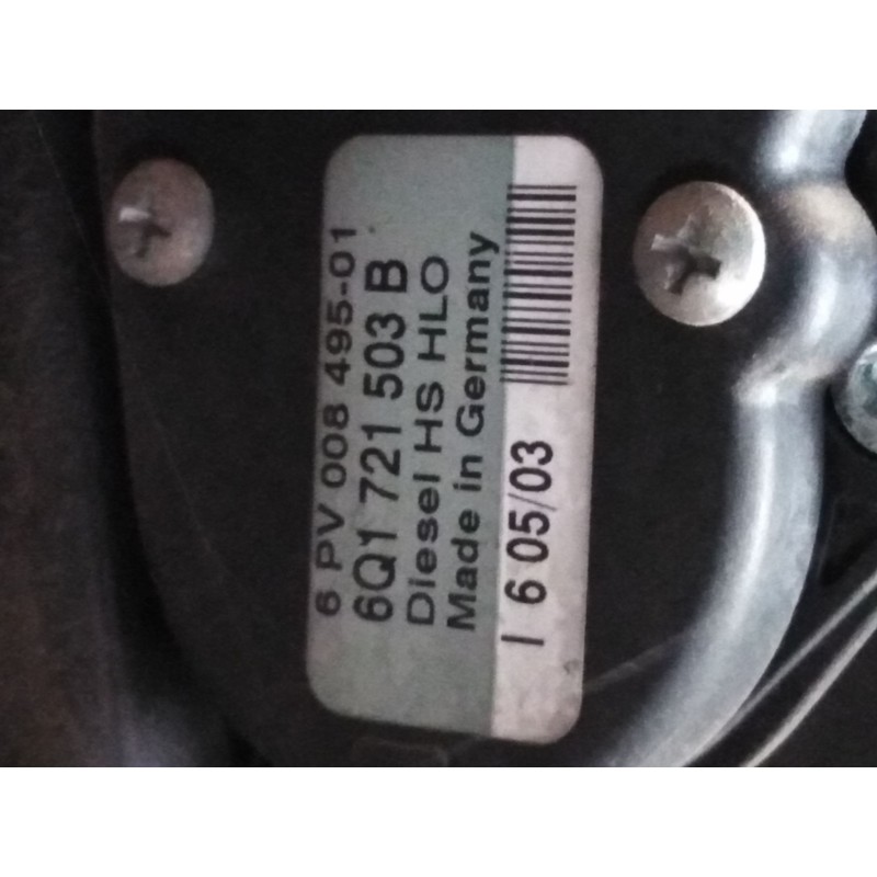 Recambio de potenciometro pedal para skoda octavia berlina (1u2) ambiente referencia OEM IAM   