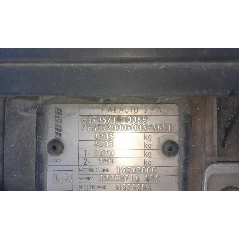 fiat stilo multi wagon (192) 1.9 jtd 80   |   0.03 - ... | 2003 | 80 cv / 59 kw del año 2003