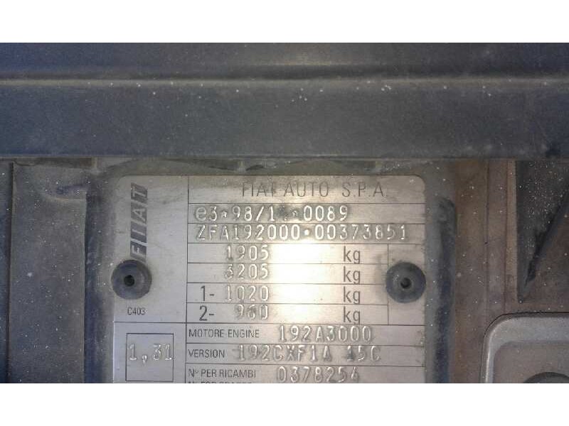 fiat stilo multi wagon (192) 1.9 jtd 80   |   0.03 - ... | 2003 | 80 cv / 59 kw del año 2003