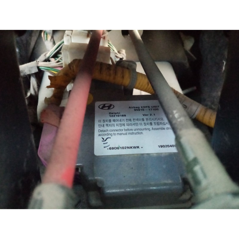 Recambio de centralita airbag para hyundai matrix (fc) 1.6 cat referencia OEM IAM 9591017100  