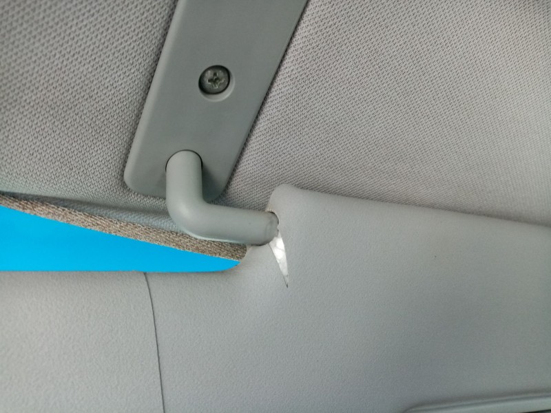 Recambio de parasol izquierdo para mercedes vaneo (w414) furgoneta compacta referencia OEM IAM   