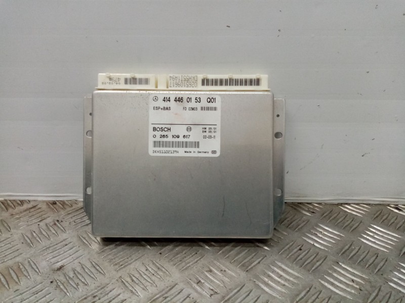 Recambio de centralita abs para mercedes vaneo (w414) furgoneta compacta referencia OEM IAM 4144460153 0265109617 