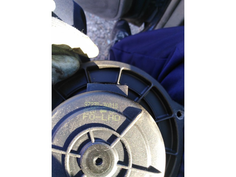 Recambio de ventilador calefaccion para hyundai trajet (fo) 2.0 crdi gls referencia OEM IAM 972303A010  