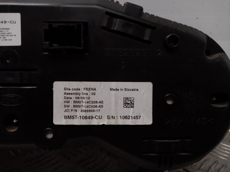 Recambio de cuadro instrumentos para ford focus lim. (cb8) referencia OEM IAM BM5T10849CU BM5T14C026AE BM5T14C026AS