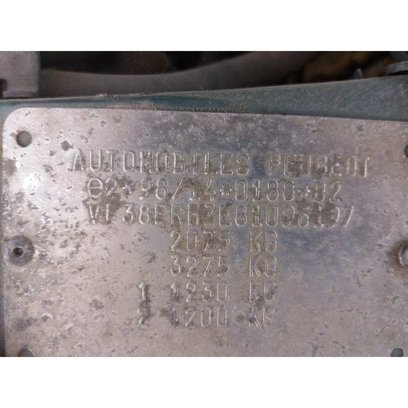 peugeot 406 berlina (s1/s2) 2.0 hdi   |   ... | 0 - 2005 | 109 cv / 80 kw del año 25/05/2000