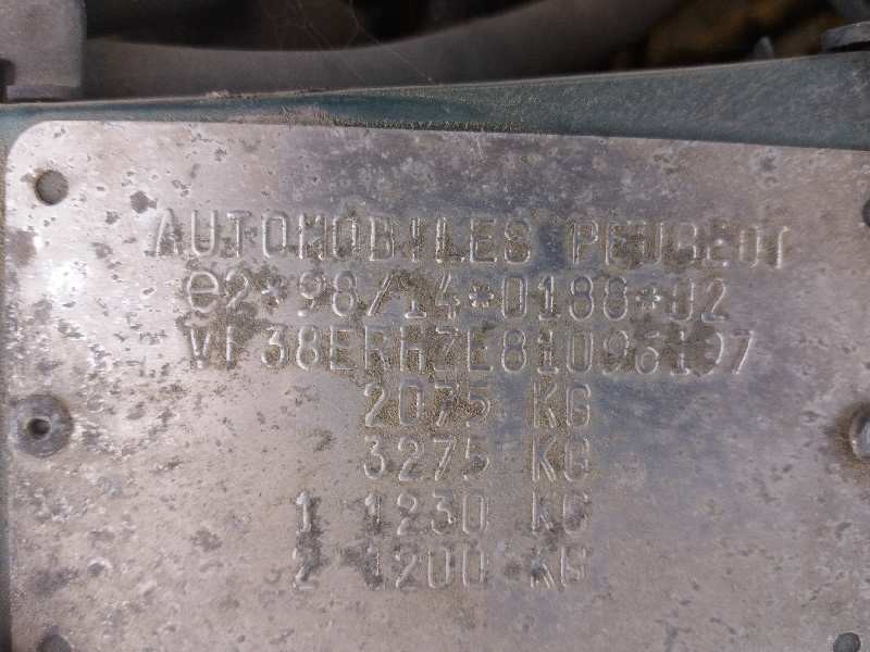 peugeot 406 berlina (s1/s2) 2.0 hdi   |   ... | 0 - 2005 | 109 cv / 80 kw del año 25/05/2000