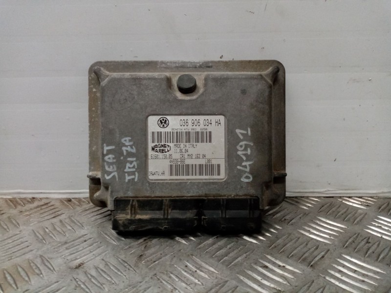 Recambio de centralita motor uce para seat ibiza (6l1) referencia OEM IAM 036906034HA 6160115005 