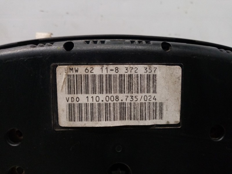 Recambio de cuadro instrumentos para bmw serie 5 berlina (e39) 525tds referencia OEM IAM 62106942232  