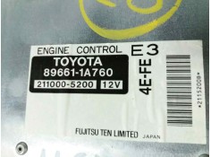 Recambio de centralita motor uce para toyota corolla (e11)    |   0.97 - 0.00 | 1997 - 2000 referencia OEM IAM 896611A760 211000 2