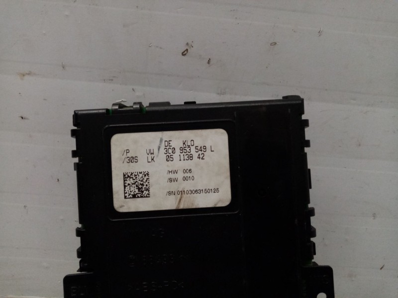 Recambio de modulo electronico para volkswagen passat berlina (3c2) referencia OEM IAM 3C0953549L 05113842 