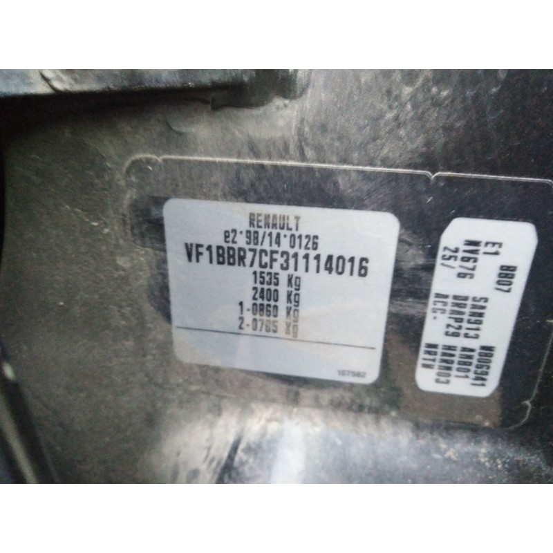 renault clio ii fase ii (b/cb0) del año 2001