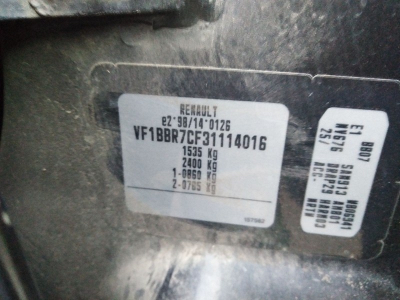 renault clio ii fase ii (b/cb0) del año 2001