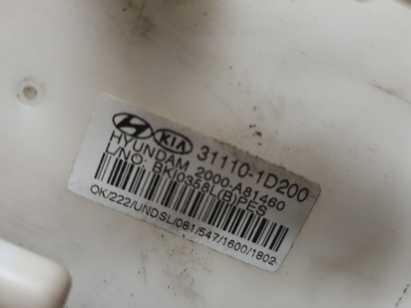 Recambio de aforador para kia carens (un) referencia OEM IAM 311101D200 2000A81460 