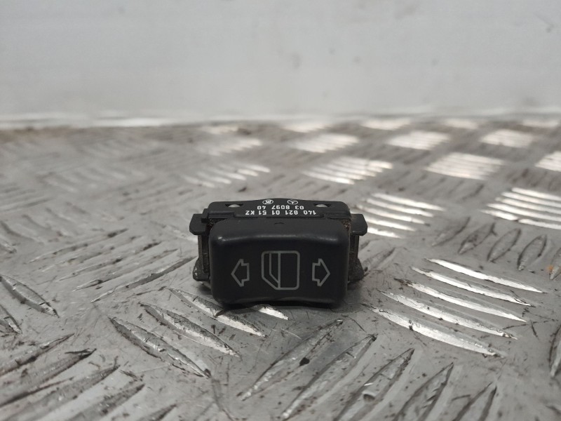 Recambio de mando elevalunas trasero izquierdo para mercedes clase s (w140) berlina referencia OEM IAM 1408210151KZ 03809740 