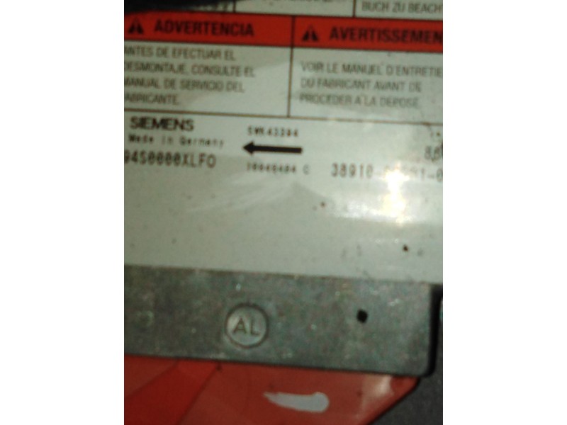 Recambio de centralita airbag para suzuki ignis rm (mh) referencia OEM IAM 5WK43394  