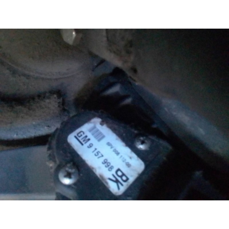 Recambio de potenciometro pedal para opel astra h berlina enjoy referencia OEM IAM 9157998  