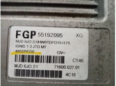 Recambio de centralita motor uce para suzuki ignis rm (mh) referencia OEM IAM 55192095 480SPE13E  2