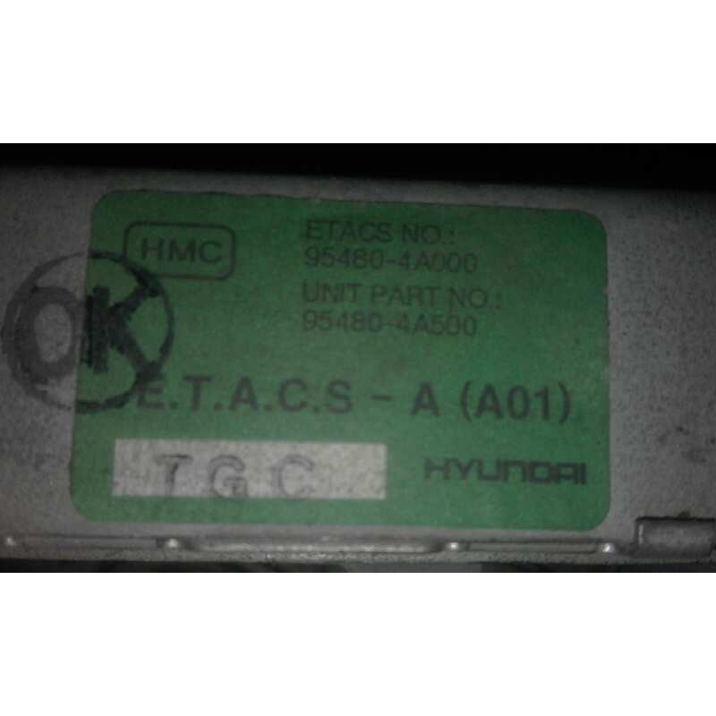 Recambio de modulo electronico para hyundai h 1 h  1  furg.caja cerr.c. puerta   |   09.99 - 12.00 | 1999 - 2000 | 80 cv / 59 kw