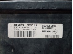 Recambio de centralita motor uce para renault megane i coupe fase 2 (da..) referencia OEM IAM S110138000C 8200059086 8200044437 2