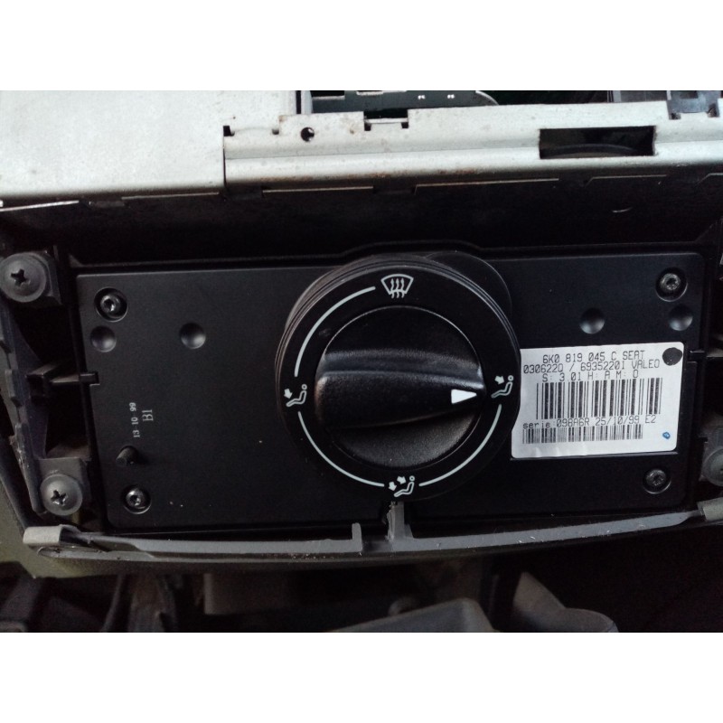 Recambio de mando calefaccion / aire acondicionado para seat ibiza (6k1) referencia OEM IAM 0  