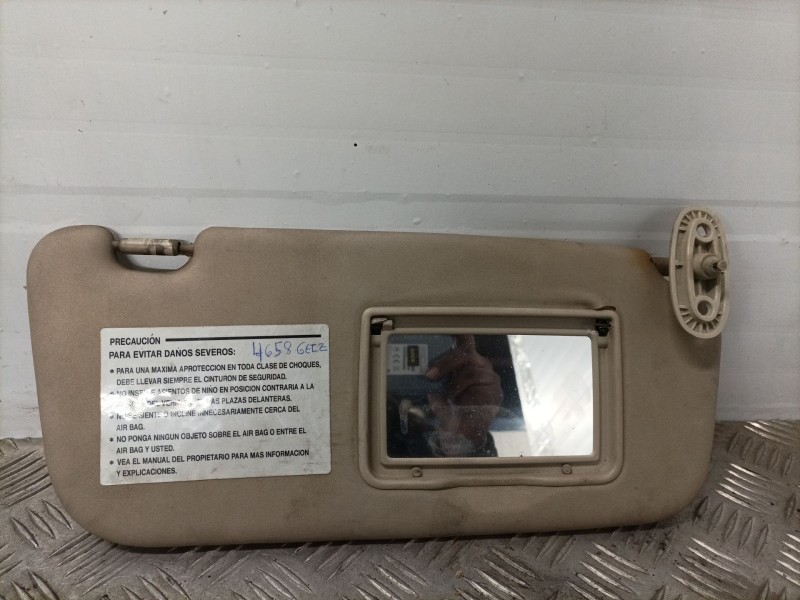 Recambio de parasol derecho para hyundai getz (tb) 1.1 gl referencia OEM IAM   