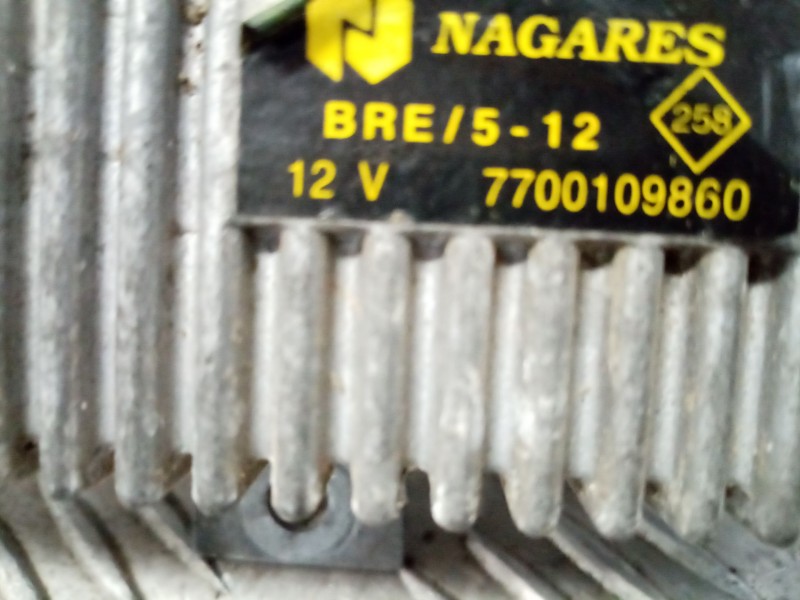 Recambio de caja precalentamiento para renault kangoo (f/kc0) referencia OEM IAM 7700109860  